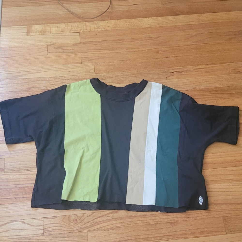Free People Movement Inspire Stripe Top